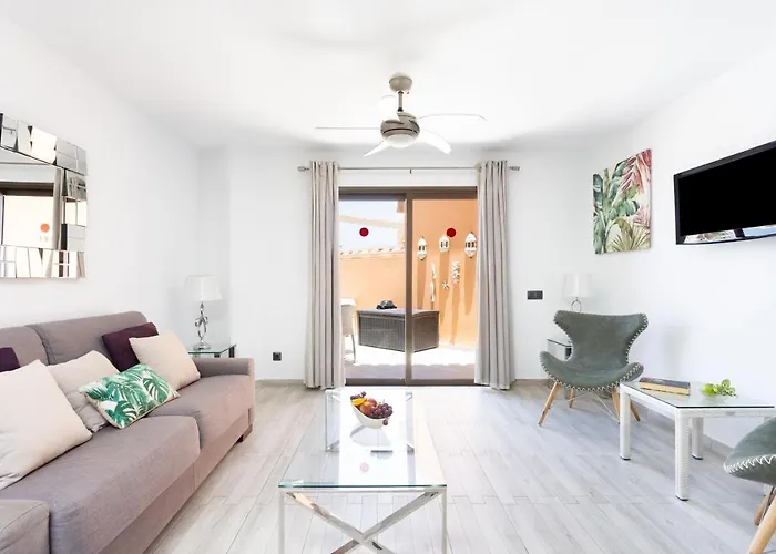 Exclusive Attic Vistas 3 With Breathtaking Sea View, Only 100 M To The Sea, Heated Pool, Aircon, Wifi Apartamento Arona (Tenerife)